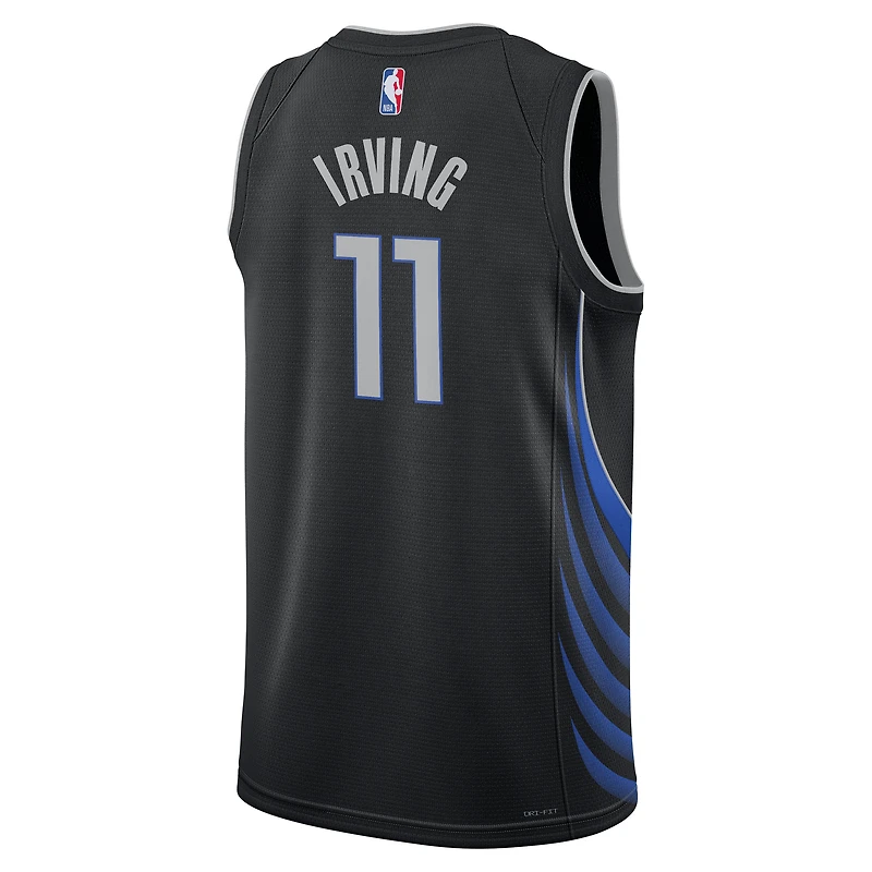 Unisex Nike Kyrie Irving Black Dallas Mavericks 2025/26 Swingman Jersey - City Edition
