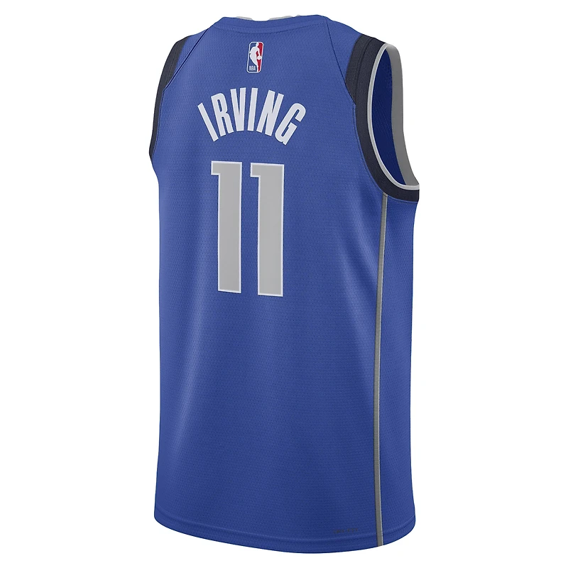 Maillot Nike Kyrie Irving Swingman Dallas Mavericks bleu unisexe - Édition Icon