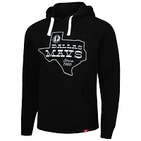 Sweat à capuche unisexe Sportiqe bleu marine Dallas Mavericks Olsen Raglan Tri-Blend Pullover
