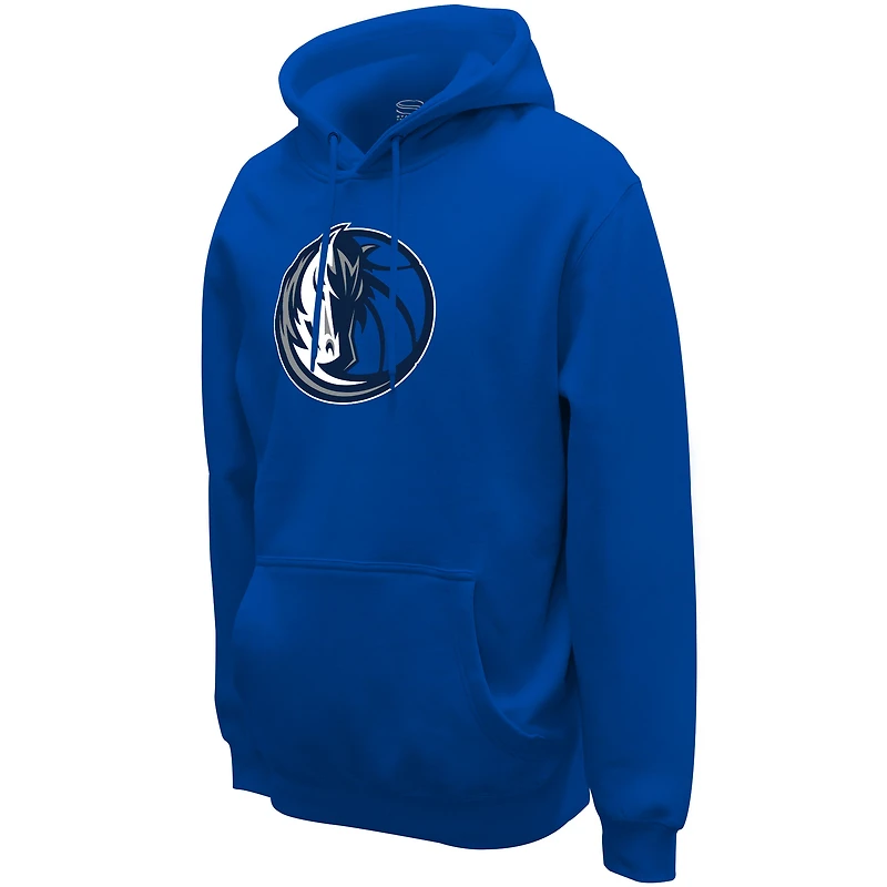 Sweat à capuche unisexe avec logo principal des Dallas Mavericks Stadium Essentials bleu
