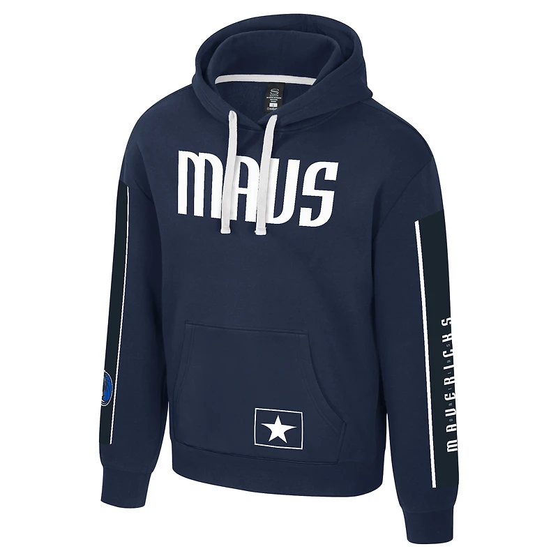 Unisex Stadium Essentials Navy Dallas Mavericks City Star Hoodie