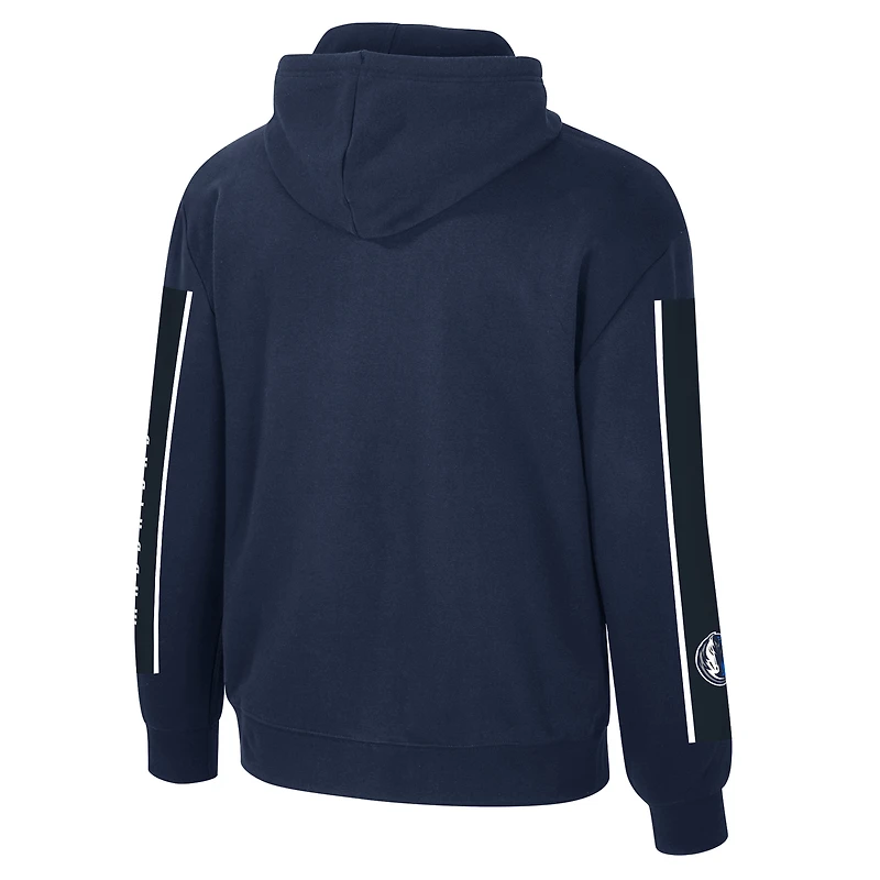 Unisex Stadium Essentials Navy Dallas Mavericks City Star Hoodie
