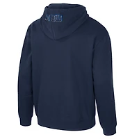 Sweat à capuche unisexe Stadium Essentials bleu marine des Dallas Mavericks Elementized