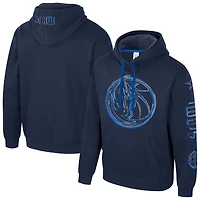 Sweat à capuche unisexe Stadium Essentials bleu marine des Dallas Mavericks Elementized