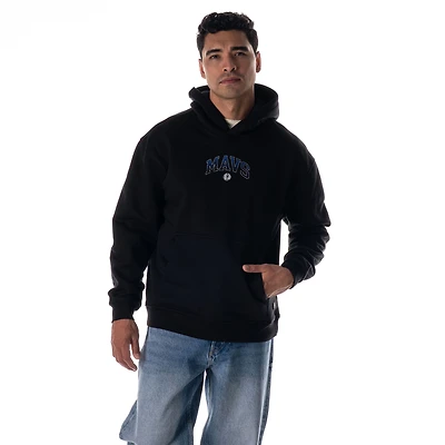Sweat à capuche unisexe noir Dallas Mavericks Splatter Premium de The Wild Collective