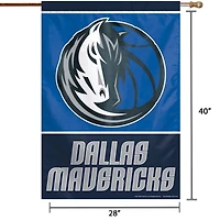 WinCraft Dallas Mavericks 28 "x 40" Bannière verticale simple face avec logo principal