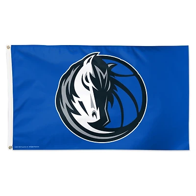 WinCraft Dallas Mavericks 3' x 5' Drapeau de luxe simple face avec logo de l'équipe principale