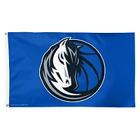 WinCraft Dallas Mavericks 3' x 5' Drapeau de luxe simple face avec logo de l'équipe principale