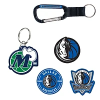 WinCraft Dallas Mavericks 5-Pack Key Ring and Fridge Magnet Set