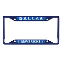 Cadre de plaque d'immatriculation couleur chrome WinCraft Dallas Mavericks
