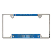 WinCraft Dallas Mavericks Chrome Plated Metal License Plate Frame