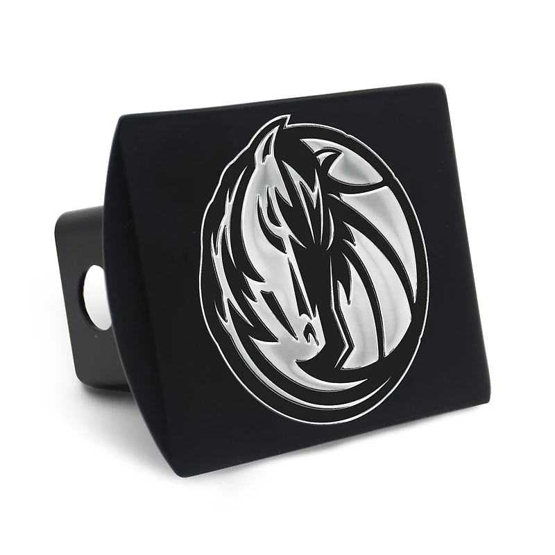 Cache-attelage WinCraft Dallas Mavericks Premium en métal chromé avec logo