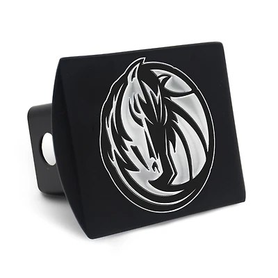 Cache-attelage WinCraft Dallas Mavericks Premium en métal chromé avec logo