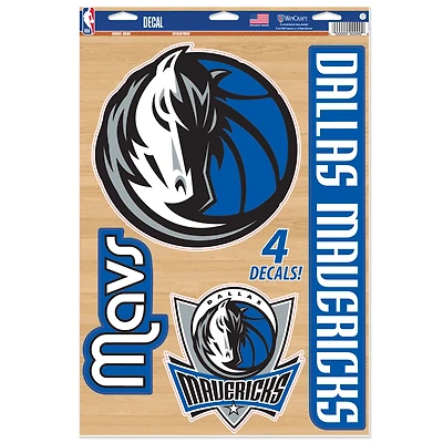 WinCraft Dallas Mavericks Primary 11'' x 17'' Multi-Use Decal Sheet