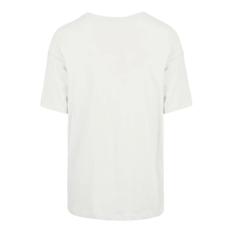 Women's '47  White Dallas Mavericks City Edition Down Court Sadie T-Shirt