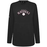 Sweat-shirt à col officier Beaudry pour la fête des mères Dallas Mavericks de Levelwear femme