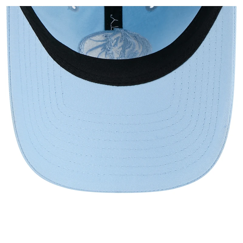 Casquette ajustable Dallas Mavericks Colorpack 9TWENTY bleu clair New Era pour femme