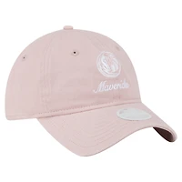 Women's New Era  Pink Dallas Mavericks Gameday Preppy 9TWENTY Adjustable Hat