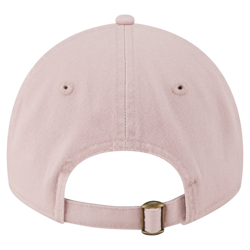 Women's New Era Pink Dallas Mavericks Gameday Preppy 9TWENTY Adjustable Hat
