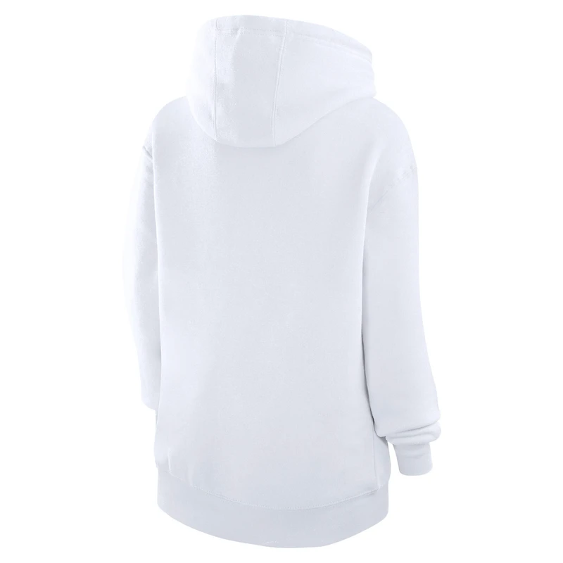 Sweat à capuche en polaire blanc motif graphique Dallas Mavericks G-III 4Her par Carl Banks pour femme