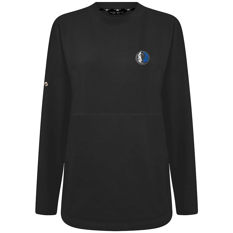 Sweat-shirt noir pour femme Levelwear Dallas Mavericks Beaudry