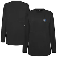 Women's Levelwear Black Dallas Mavericks Beaudry Pullover Sweatshirt
