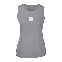 Women's Levelwear  Gray Dallas Mavericks Mother's Day Macy Core Logo Tank Top
