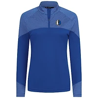 Haut à glissière quart de tour rayures classiques Levelwear Royal Dallas Mavericks pour femme
