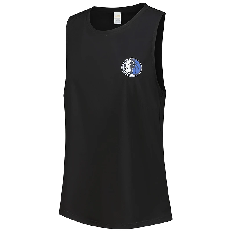 Women's Lolë Black Dallas Mavericks Olivie Tank Top
