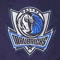 T-shirt court et boxy pour femme Pro Standard bleu marine Dallas Mavericks Jewels