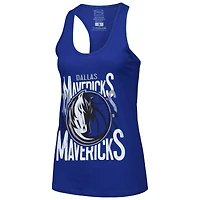 Débardeur bleu Stadium Essentials pour femmes Dallas Mavericks Dedication