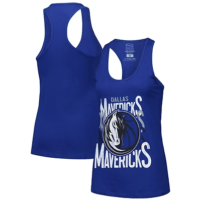 Débardeur bleu Stadium Essentials pour femmes Dallas Mavericks Dedication