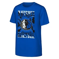 T-shirt bleu pour jeunes Dallas Mavericks Garage Hero