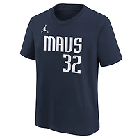Youth Jordan Brand Cooper Flagg Navy Dallas Mavericks 2025 NBA Draft Statement Name & Number T-Shirt