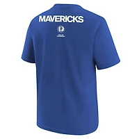 T-shirt Jordan Brand Royal Dallas Mavericks Courtside Statement 85 pour jeune
