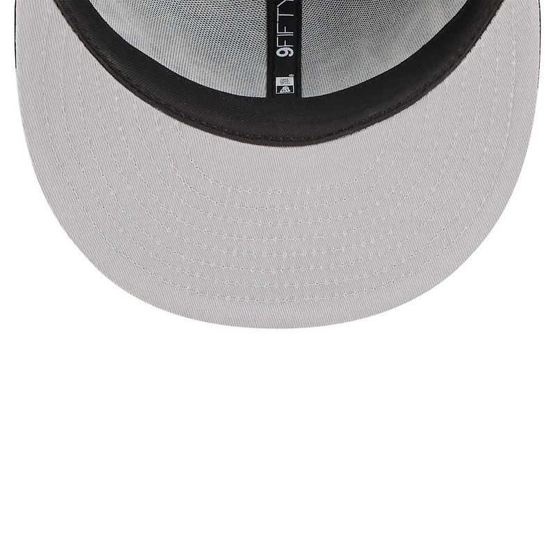 Youth New Era Black Dallas Mavericks 2025/26 City Edition 9FIFTY Snapback Hat