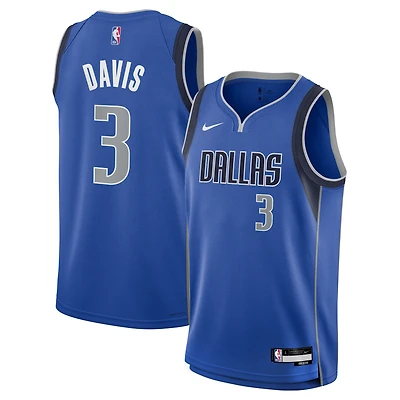 Maillot Nike Anthony Davis Swingman bleu pour jeune des Dallas Mavericks - Édition Icon