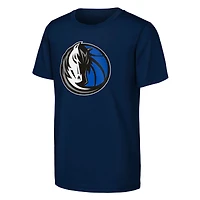 T-shirt avec logo principal des Royal Dallas Mavericks pour jeunes