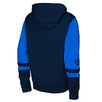 Sweat à capuche entièrement zippé bleu marine Dallas Mavericks Straight to the League pour jeunes Outerstuff