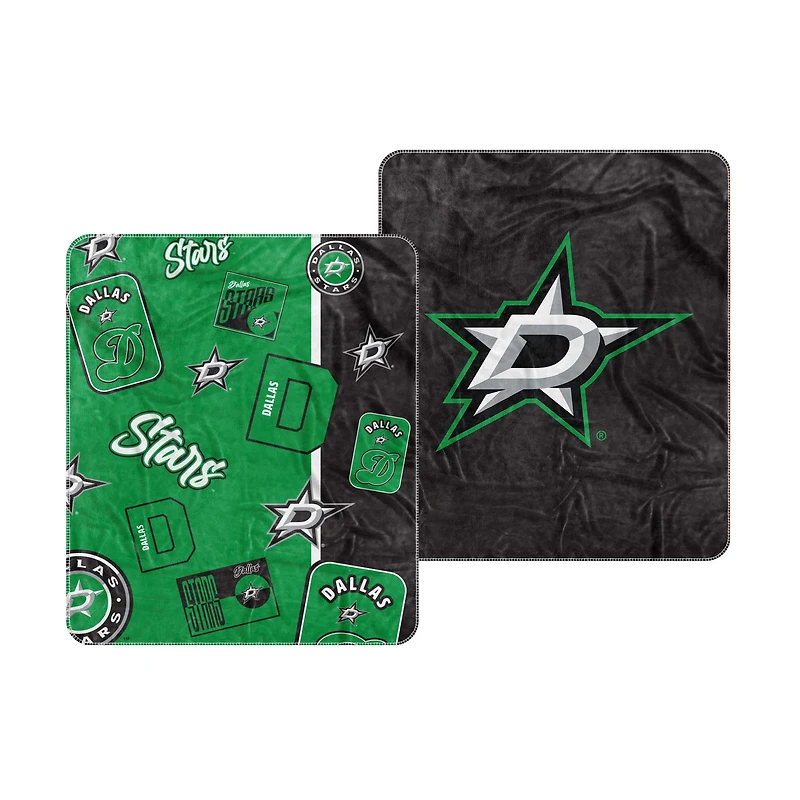 Couverture tissée Dream Weave Dallas Stars 50" x 60"