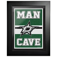 Dallas Stars - 12'' x 16'' Man Cave Framed Artwork