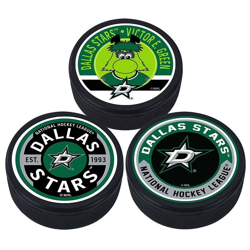 Stars de Dallas - Paquet de 3 rondelles