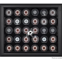 Vitrine noire pour 30 rondelles des Dallas Stars