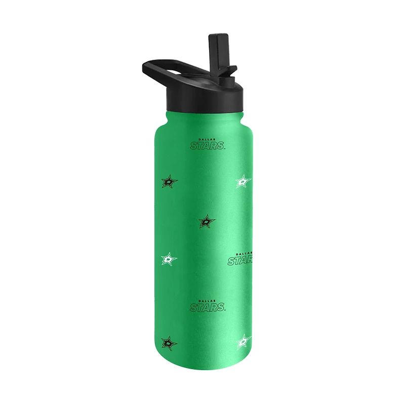 Bouteille de boisson rafraîchissante à boire à répétition de 34 oz des Dallas Stars
