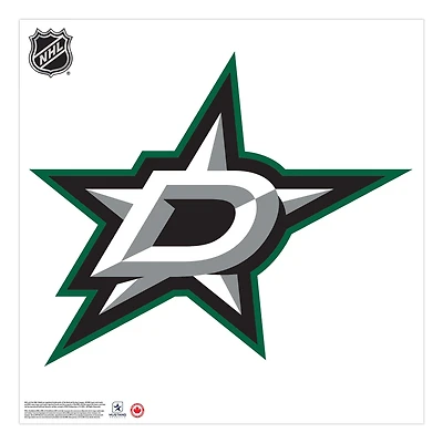 Étoiles de Dallas - 36'' x 36'' Sticker mural vinyle repositionnable d'équipe