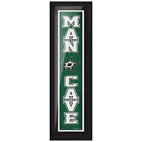 Dallas Stars - 6'' x 22'' Man Cave Framed Sign