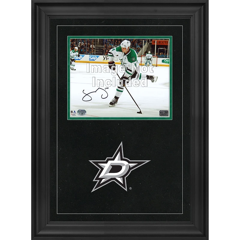 Cadre photo horizontal de luxe 8'' x 10'' Dallas Stars avec logo de l'équipe