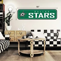 Dallas Stars - 90'' x 23'' Team Repositional Long Design Wall Decal