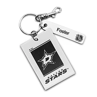Dallas Stars - Coffret cadeau trois pièces en cuir avec étiquette personnalisée