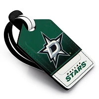 Dallas Stars - Coffret cadeau trois pièces en cuir avec étiquette personnalisée
